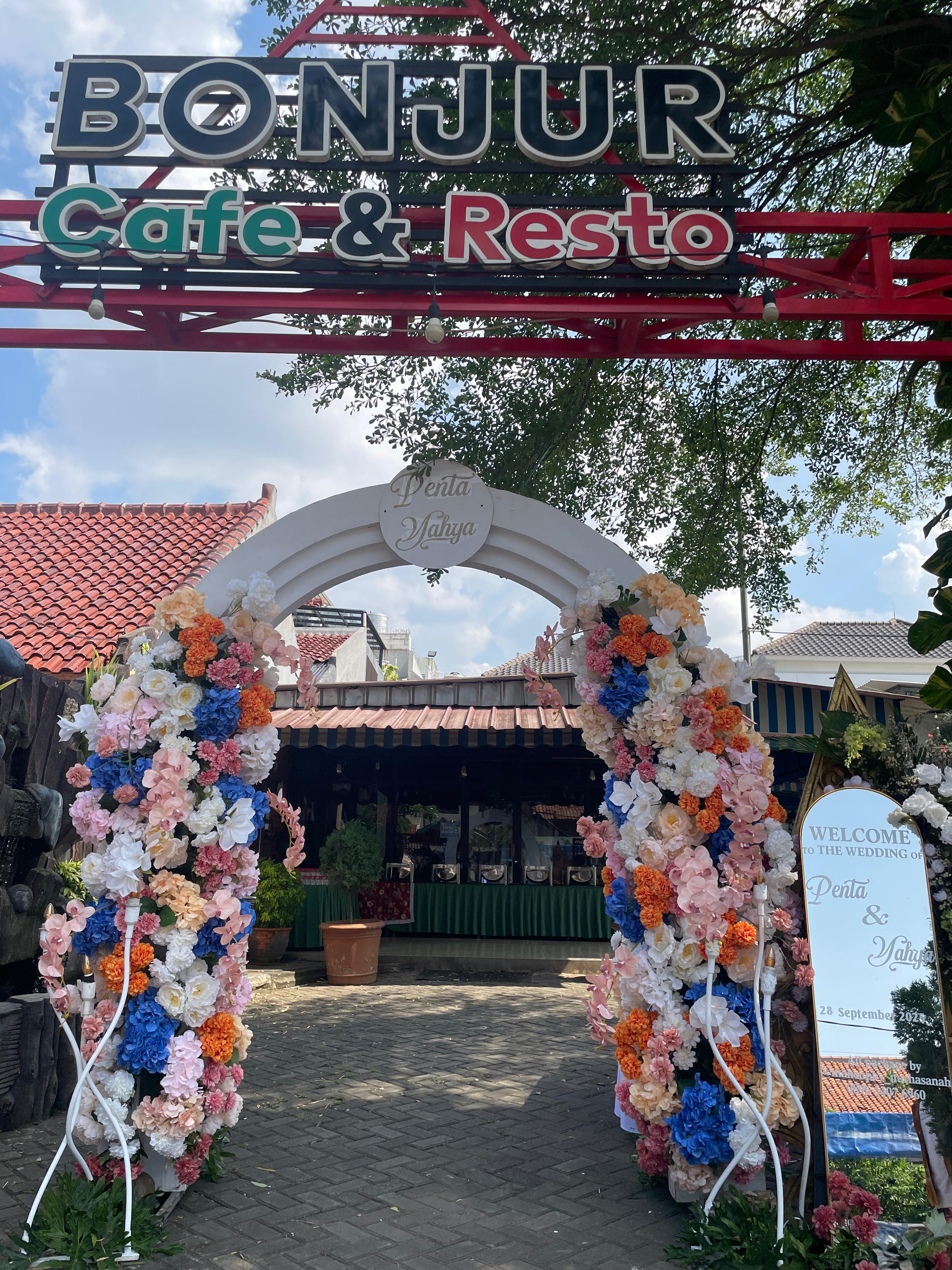 Reservasi Wedding Bonjur Cafe & Resto